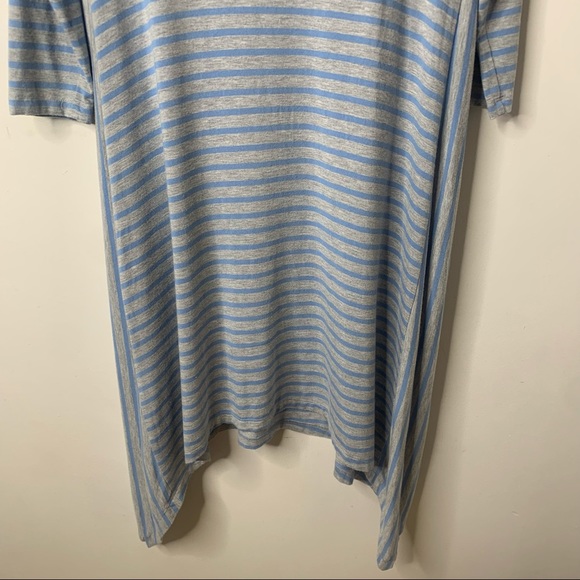 MATILDA JANE Blue Stripe Her Majesty Flowey Long Sleeve Dress - Picture 4 of 11